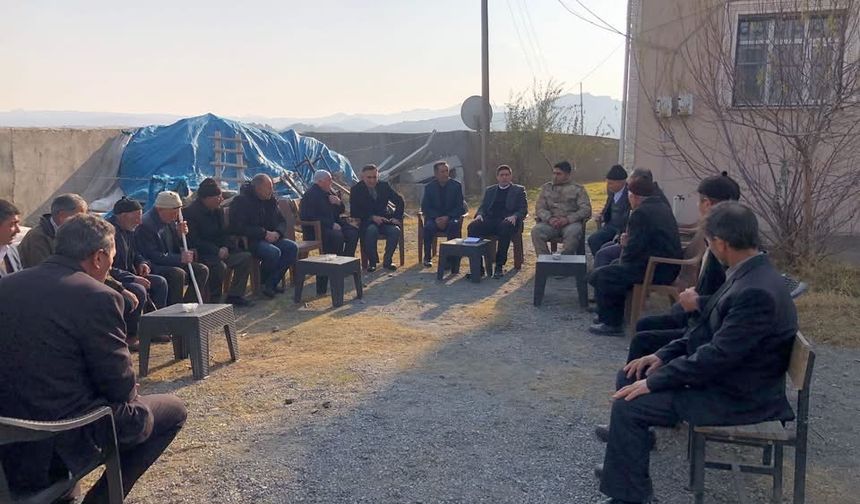 Kaymakam Erdoğan İslamköy’de Vatandaşlarla Buluştu