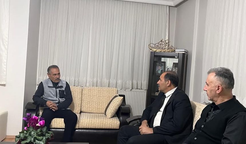 Milli Eğitim Müdürü Aziz Gün’den Emekli Öğretmen Ramazan Tuzluca’ya Anlamlı Ziyaret