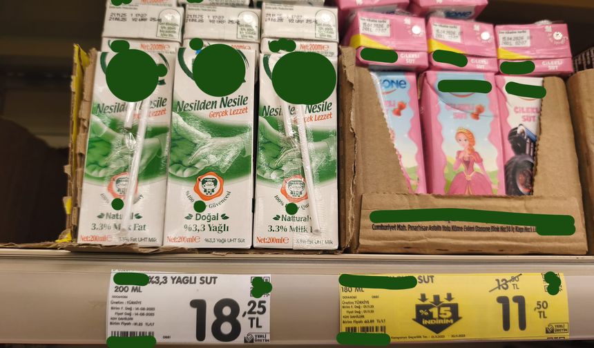 200 ml Süt Fiyatına Okkalı Zam!