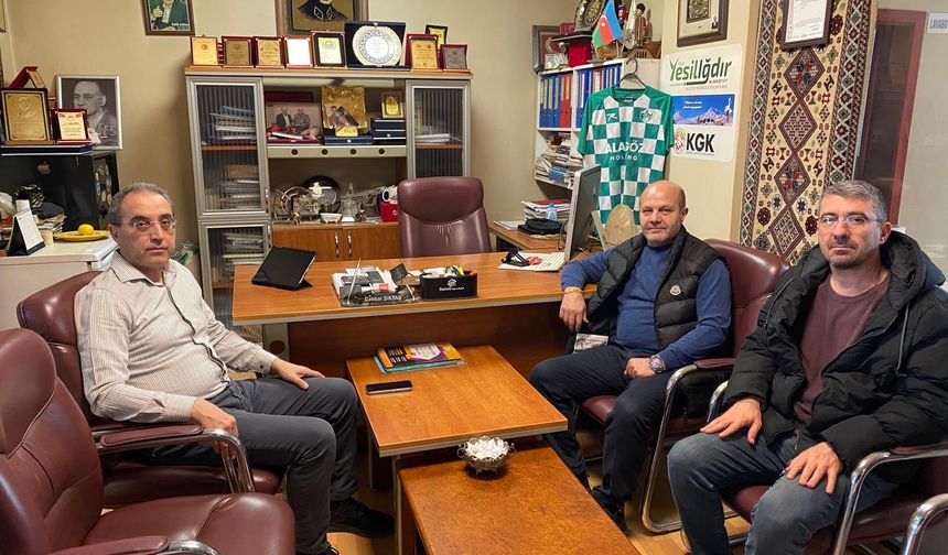 Nahçıvan Türk Başkonsolosu Asip Kaya’dan Gazetemize Ziyaret