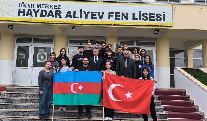 Haydar Aliyev, Vefatının 22. Yılında Haydar Aliyev Fen Lisesi’nde Anıldı