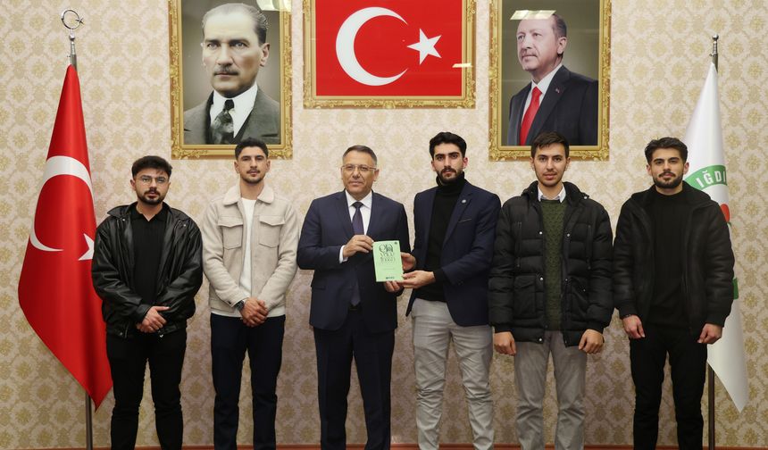 AGD Üniversite Komisyonundan Rektör Gürel’e Ziyaret