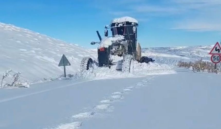 Iğdır’da 53 Köy Yolu Kar Nedeniyle Kapandı, Çalışmalar Sürüyor