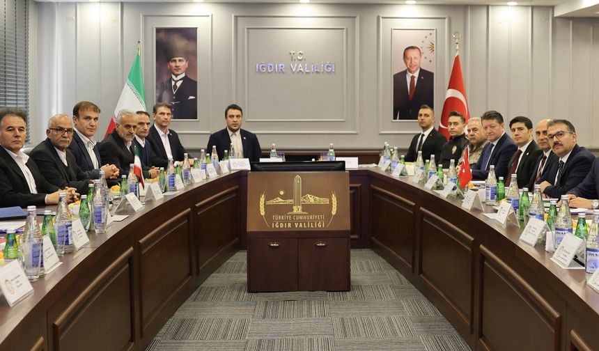 İran Heyeti Iğdır’da