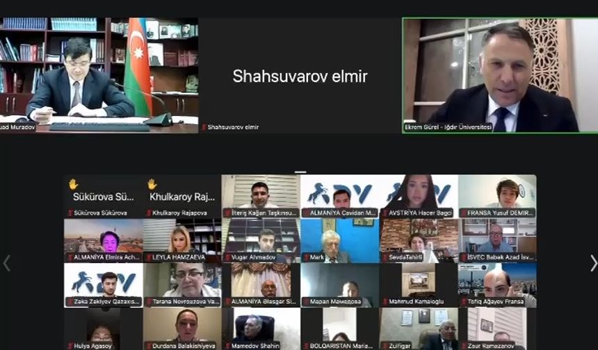 Rektör Gürel, Dünya Azerbaycanlılar Hemreylik Günü Toplantısına Katıldı