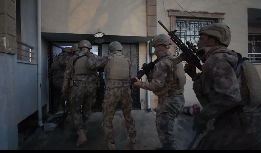 Iğdır’da Narkotik Operasyonu: 15 Adrese Baskın