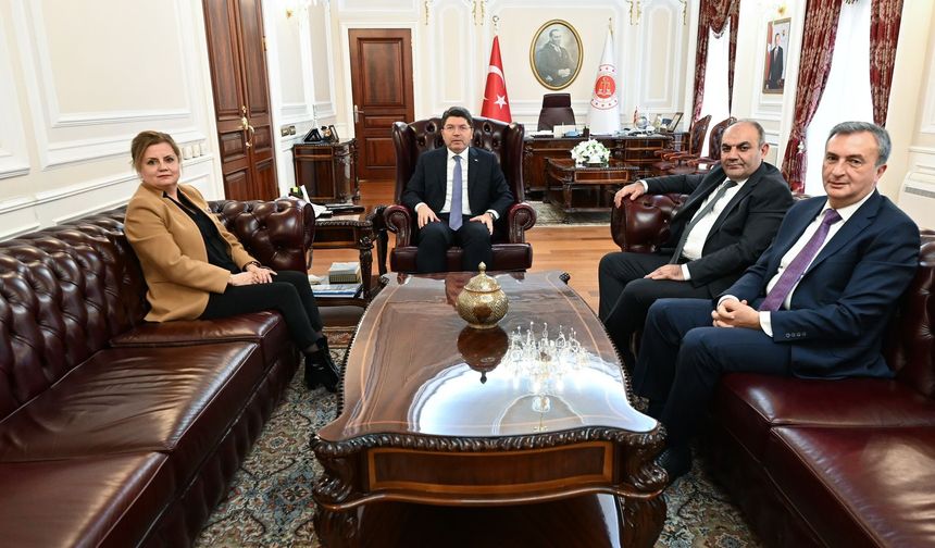 Noterler Birliği Başkanı’ndan Adalet Bakanı Tunç’a Ziyaret