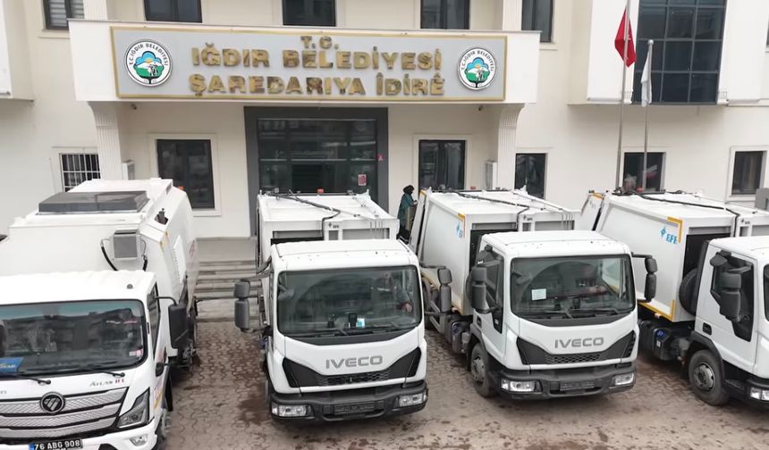 Iğdır Belediyesi Eski Araçlarını Yeniliyor