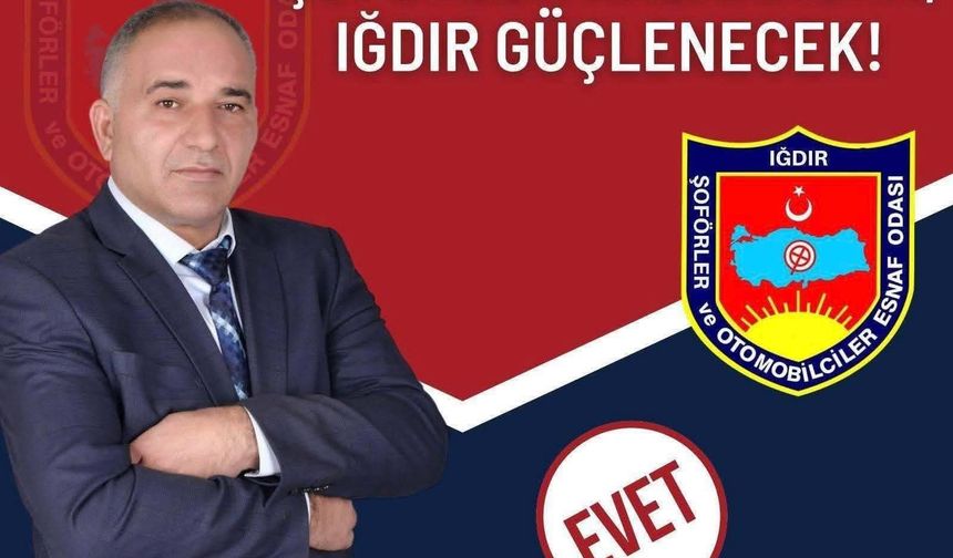 Iğdır Şoförler ve Otomobilciler Odası Başkanlığına Bülent Beklen Seçildi