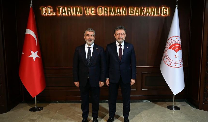 Cantürk Alagöz’den İbrahim Yumaklı’ya Ziyaret