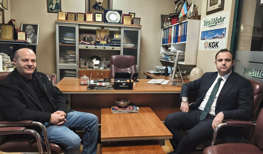 Daire Başkanlığına Atanan Çelebi’den Veda Ziyareti