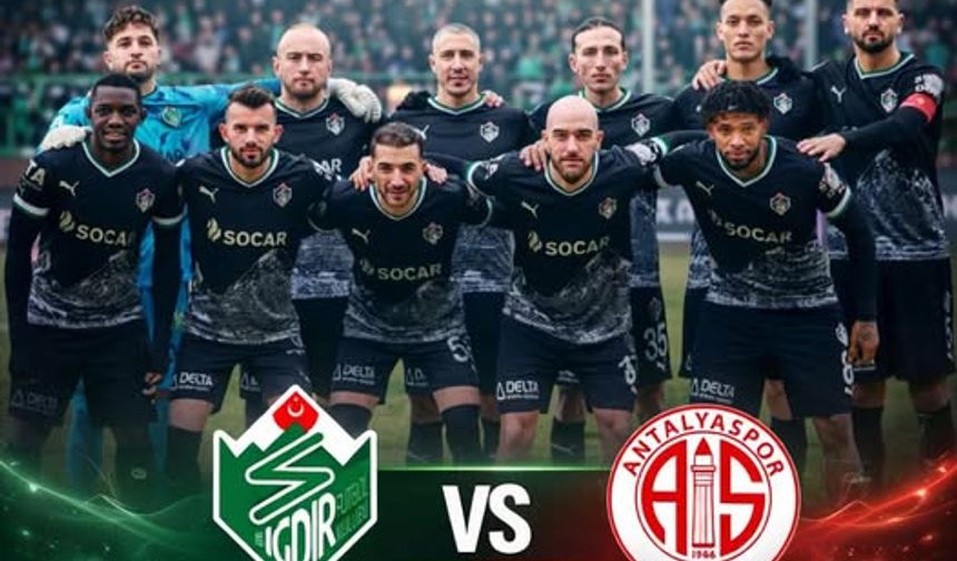 Alagöz Holding Iğdır FK, Antalyaspor’u Kupada Farklı Mağlup Etti