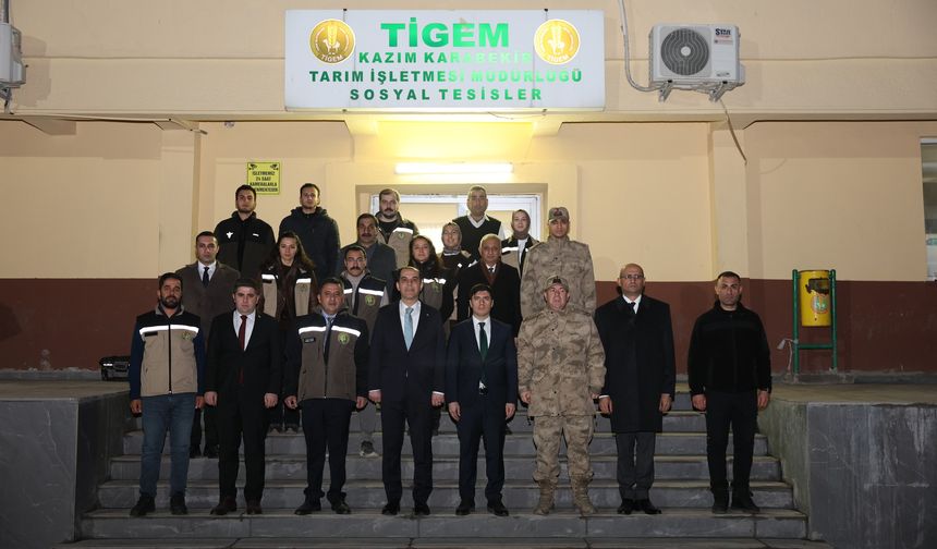 VALİ TAŞOLAR’DAN TİGEME ZİYARET