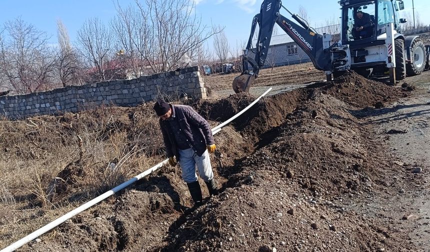 Iğdır İl Özel İdaresi'nden Kış Mesaisi: Yaycı Köyü Suya Kavuştu