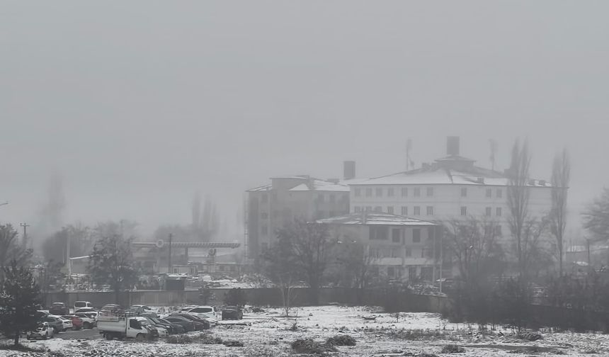 Iğdır’da Kar Sonrası Yoğun Sis: Sürücülere "Takip Mesafesi" Uyarısı