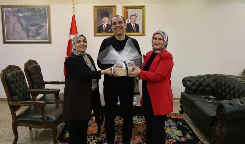 Kadın Kooperatiflerinden Vali Taşolar’a Ziyaret