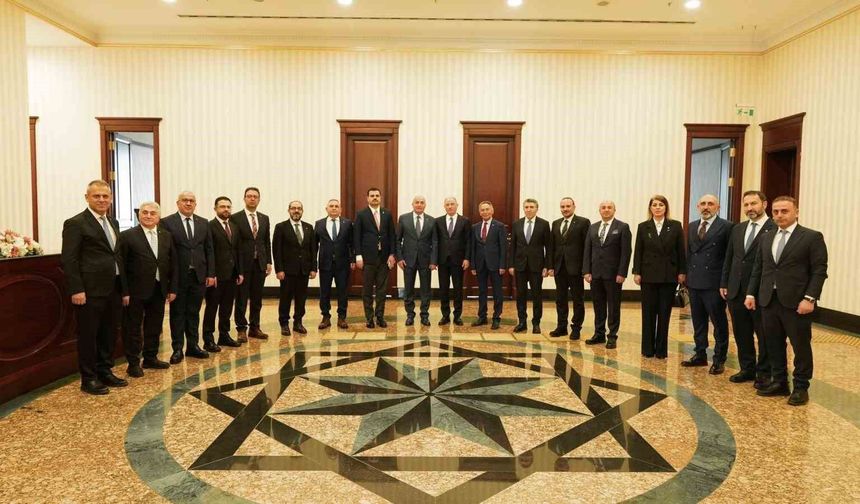 ETSO Heyeti Efkan Ala'yı ziyaret etti