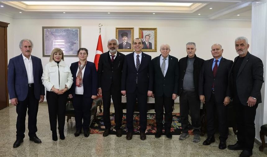 Iğdır Üniversitesi Vakfı’ndan Vali Taşolar’a Ziyaret