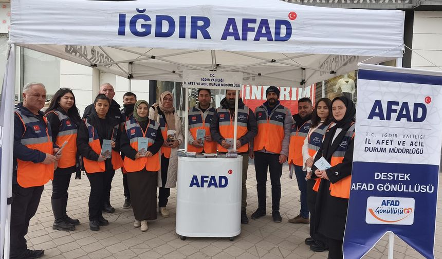 Iğdır’da 6 Şubat Deprem Şehitleri Anıldı: Vatandaşlara Afet Bilinci Aşılandı