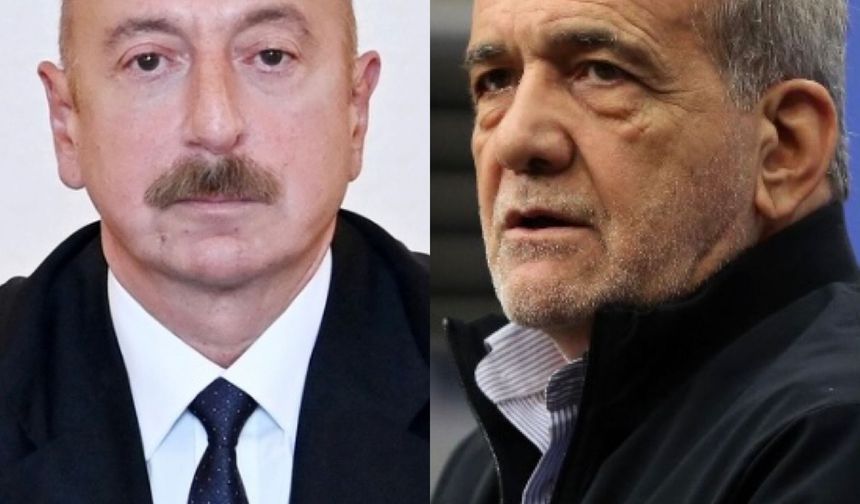 İran Cumhurbaşkanı Pezeşkiyan ve Azerbaycan Cumhurbaşkanı Aliyev telefonda görüştü