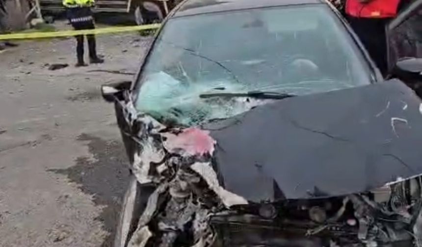 IĞDIR’DA KORKUTAN KAZA: ARAÇLAR TRAFOYA ÇARPARAK DURABİLDİ!