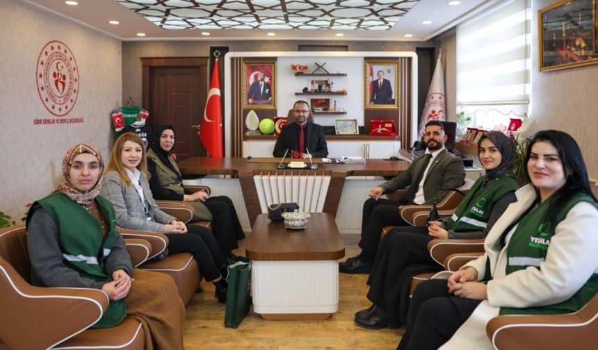 Iğdır’da “Gelecek” İçin Güç Birliği: Yeşilay’dan Gençlik ve Spor İl Müdürlüğüne Ziyaret