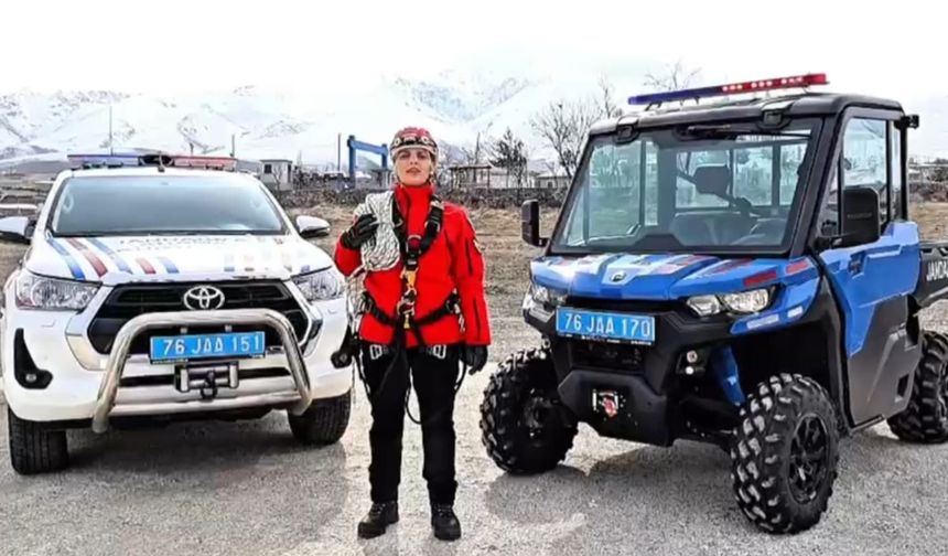 Iğdır'da kadın Jandarmalar 8 Mart'ı görev başında kutladı