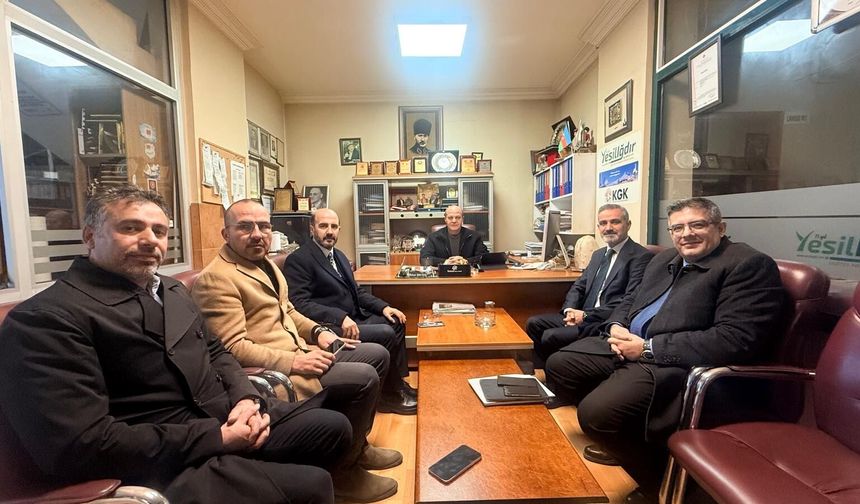 DAİB Adayı Abdullah Atalar’dan Gazetemize Ziyaret