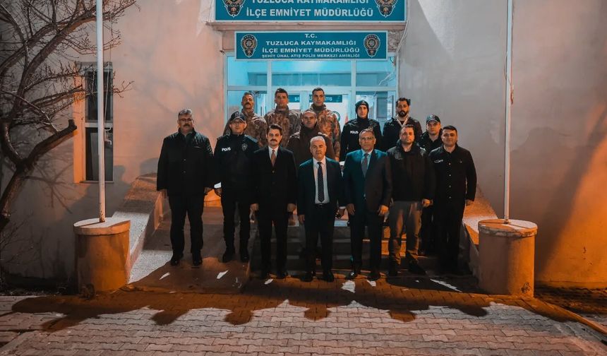 Tuzluca’da Emniyet Teşkilatı İftar Sofrasında Buluştu