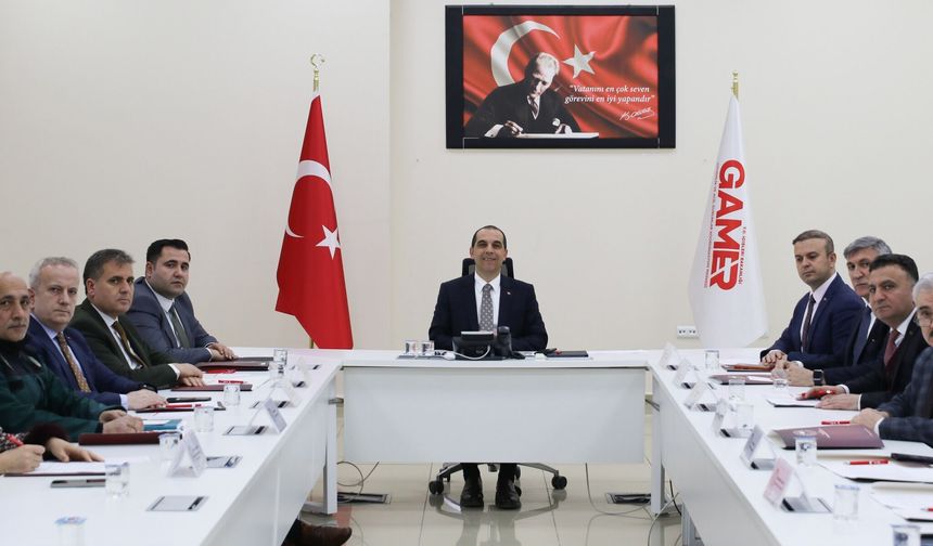 Iğdır Toprak Koruma Kurulu Vali Taşolar Başkanlığında Toplandı