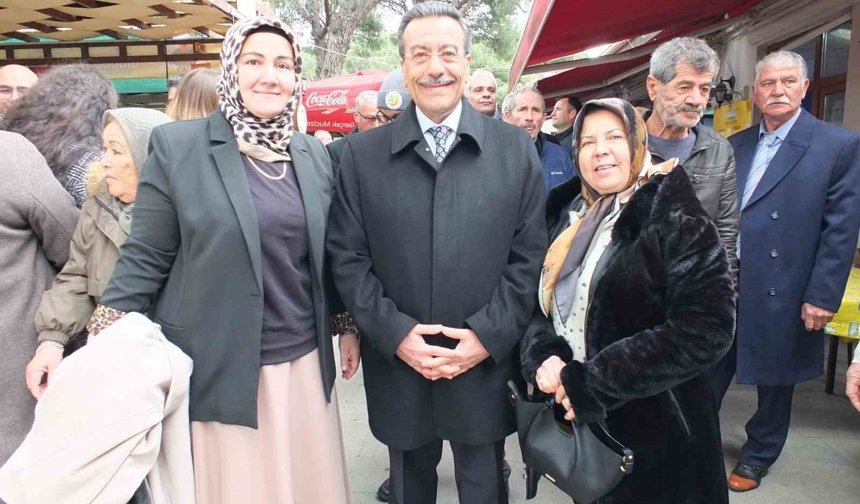 Kadın muhtarlar bayramlaşma