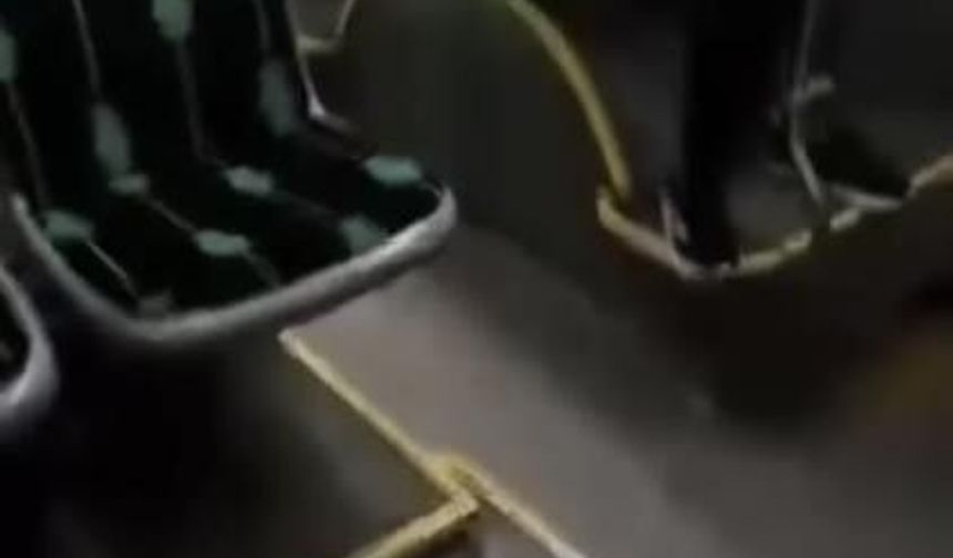 Uygunsuz davranış kamerada