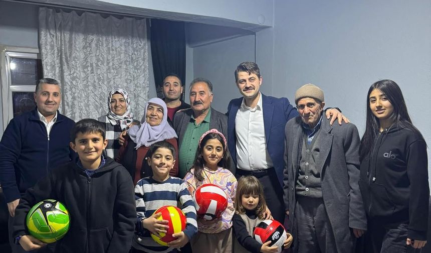 Kaymakam Yılmaz’dan Şehit Ailesine Anlamlı Ziyaret