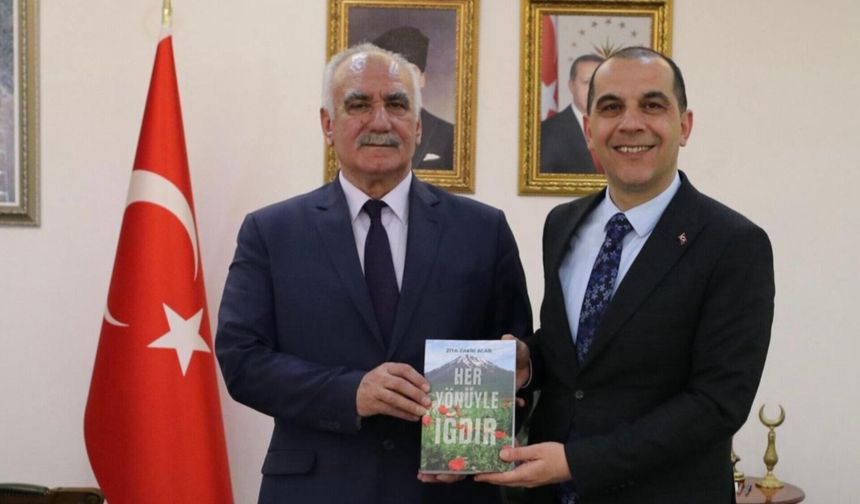 Vali Taşolar’a Anlamlı Ziyaret: "Her Yönüyle Iğdır" Tanıtıldı