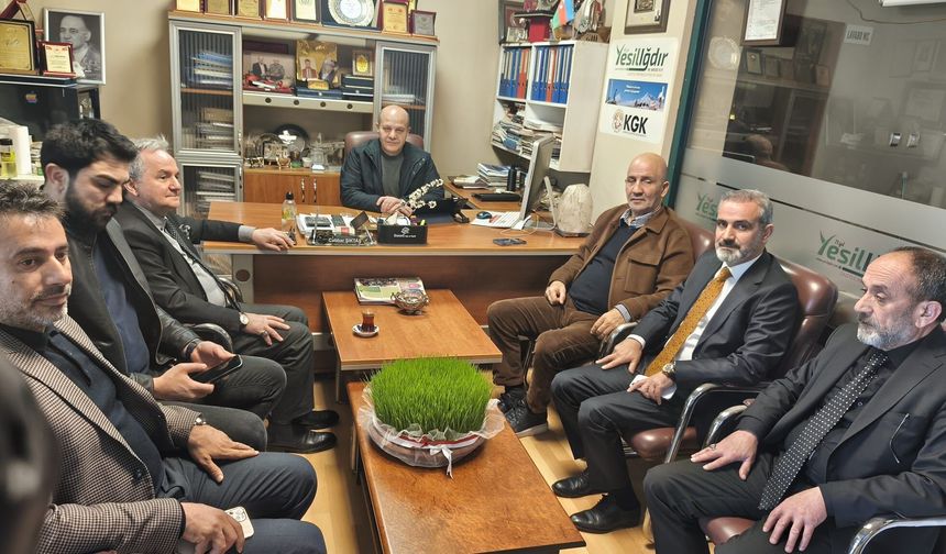 DAİB Adayı Abdullah Atalar’ın Ağabeyi Hadi Atalar’dan Nezaket Ziyareti