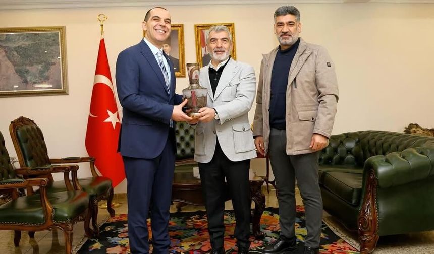 Milletvekili Alagöz’den Vali Taşolar’a Hayırlı Olsun Ziyareti