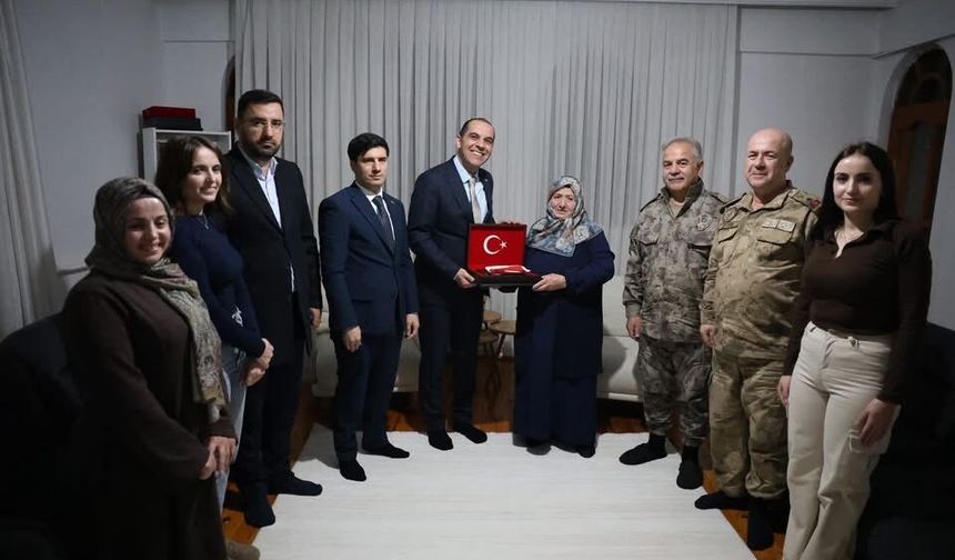 M. Fırat Taşolar’dan Şehit Ailesine Ziyaret