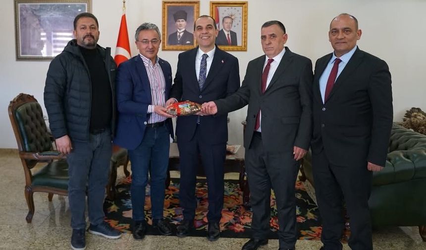 Borsa Başkanından Vali’ye Bayramçalık Ziyareti