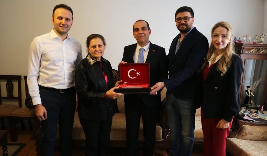 Vali Taşolar’dan Şehit Ali Asker Gonca’nın Evine Ziyaret