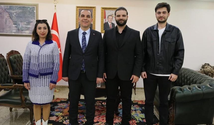 Fidan Otizm Derneği’nden Vali Taşolar’a Ziyaret