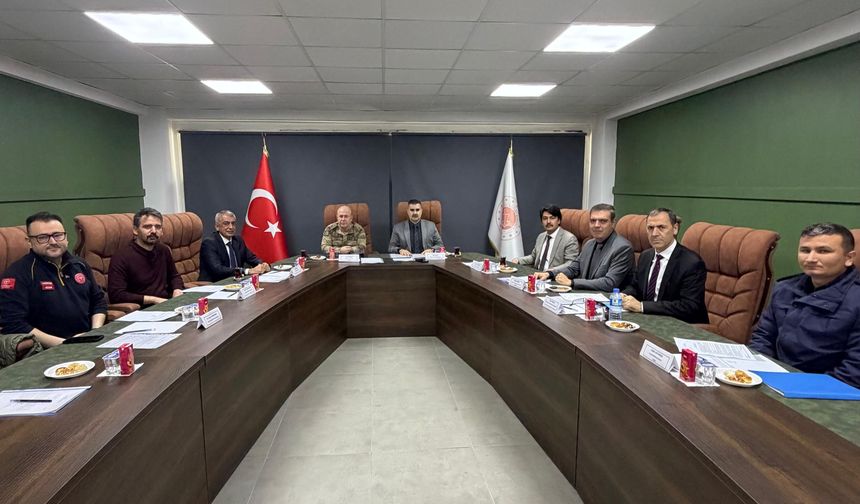 Başsavcı Meriç Dede Başkanlığında Cezaevi Koordinasyon Toplantısı