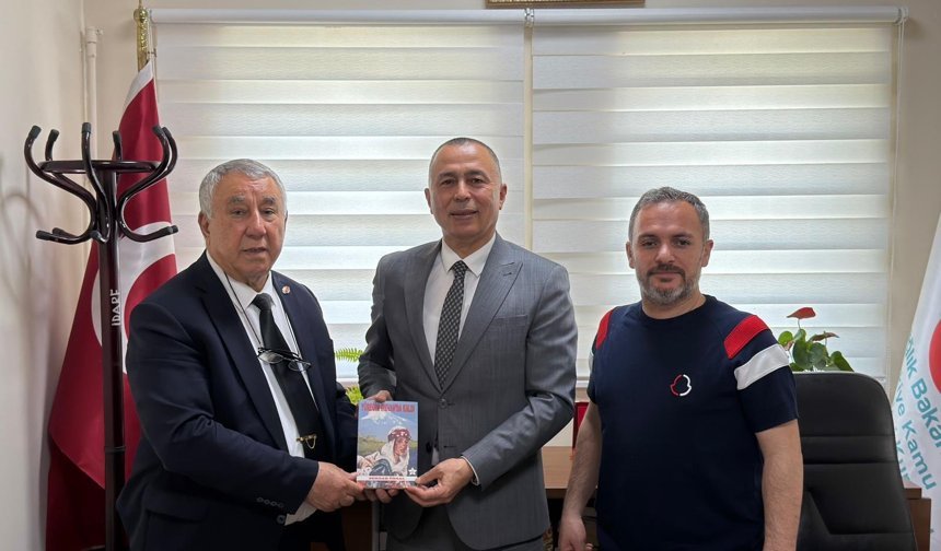 Iğdır Ağız ve Diş Sağlığı Hastanesi Başhekimi Dt. Taner Başaran’a Hayırlı Olsun Ziyareti