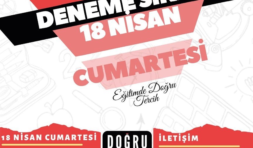Iğdır Doğru Eksen Koleji’nden Ücretsiz Deneme Sınavı