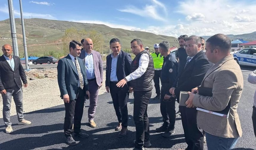 Karayolları Bölge Müdürü Yenilmez, Tuzluca’da Çevre Yolu Çalışmalarını İnceledi