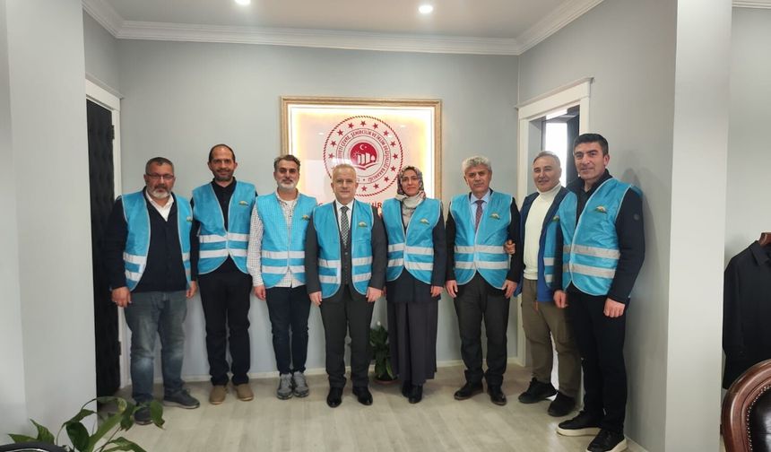 Iğdır Temiz Doğa Platformu’ndan Kurum Ziyaretleri: Gündem Hava Kirliliği