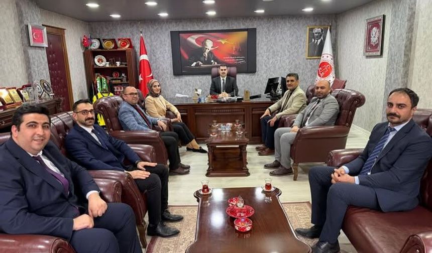 Türk Büro-Sen Iğdır Şubesi’nden Başsavcı Meriç Dede’ye Ziyaret