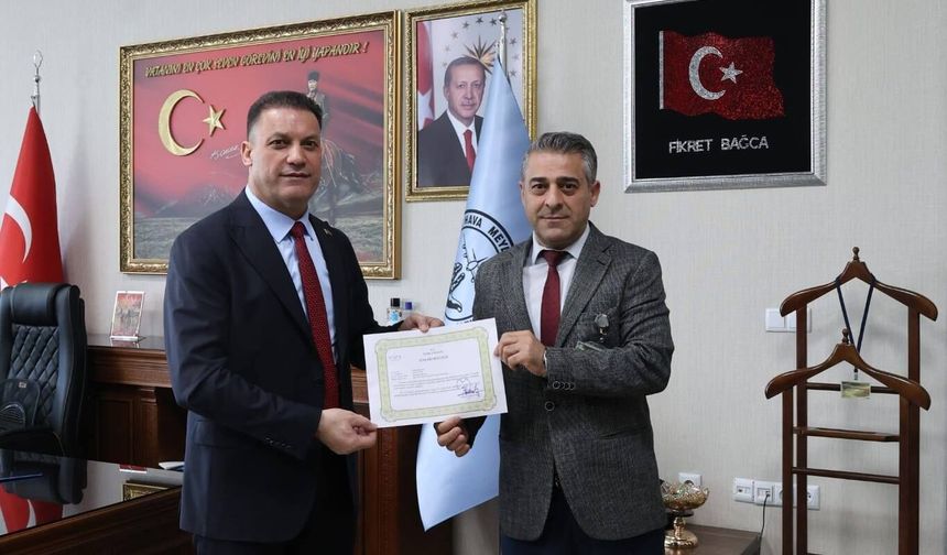 DOĞAN ŞIKTAŞ’A TEŞEKKÜR BELGESİ