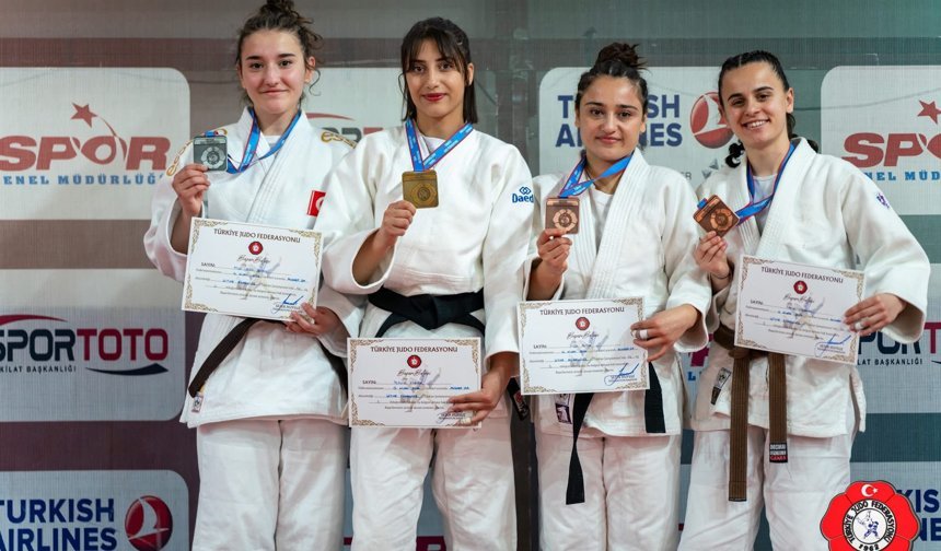 IĞDIRLI JUDOCU PERVİN DİLAVER TÜRKİYE ŞAMPİYONU OLDU