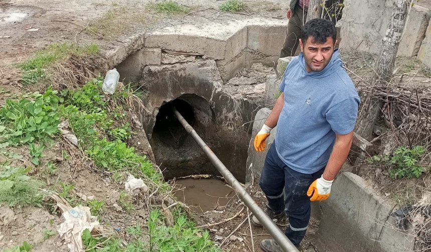 Yukarı Çarıkçı Köyü’nde Sulama Hattı Yeniden İşler Hale Getirildi