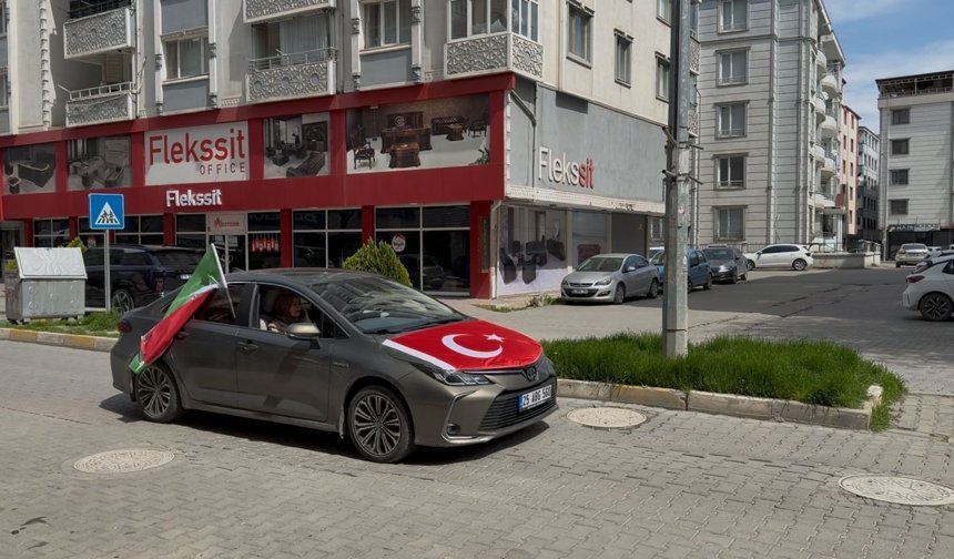 Iğdır’da İran’a Destek Konvoyu Düzenlendi